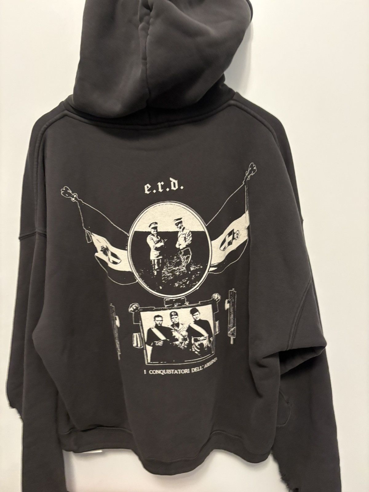 Enfants Riches Deprimes Enfants riches deprimes Maxfield 1/20 Mussolini hoodie sz M Size US M / EU 48-50 / 2 - 11 Thumbnail
