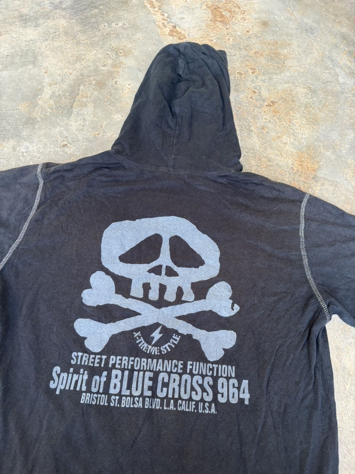 Hysteric Glamour Y2k Blue Cross Ifwixwasnine Punk Style Zip Tshirt Size US S / EU 44-46 / 1 - 4 Thumbnail