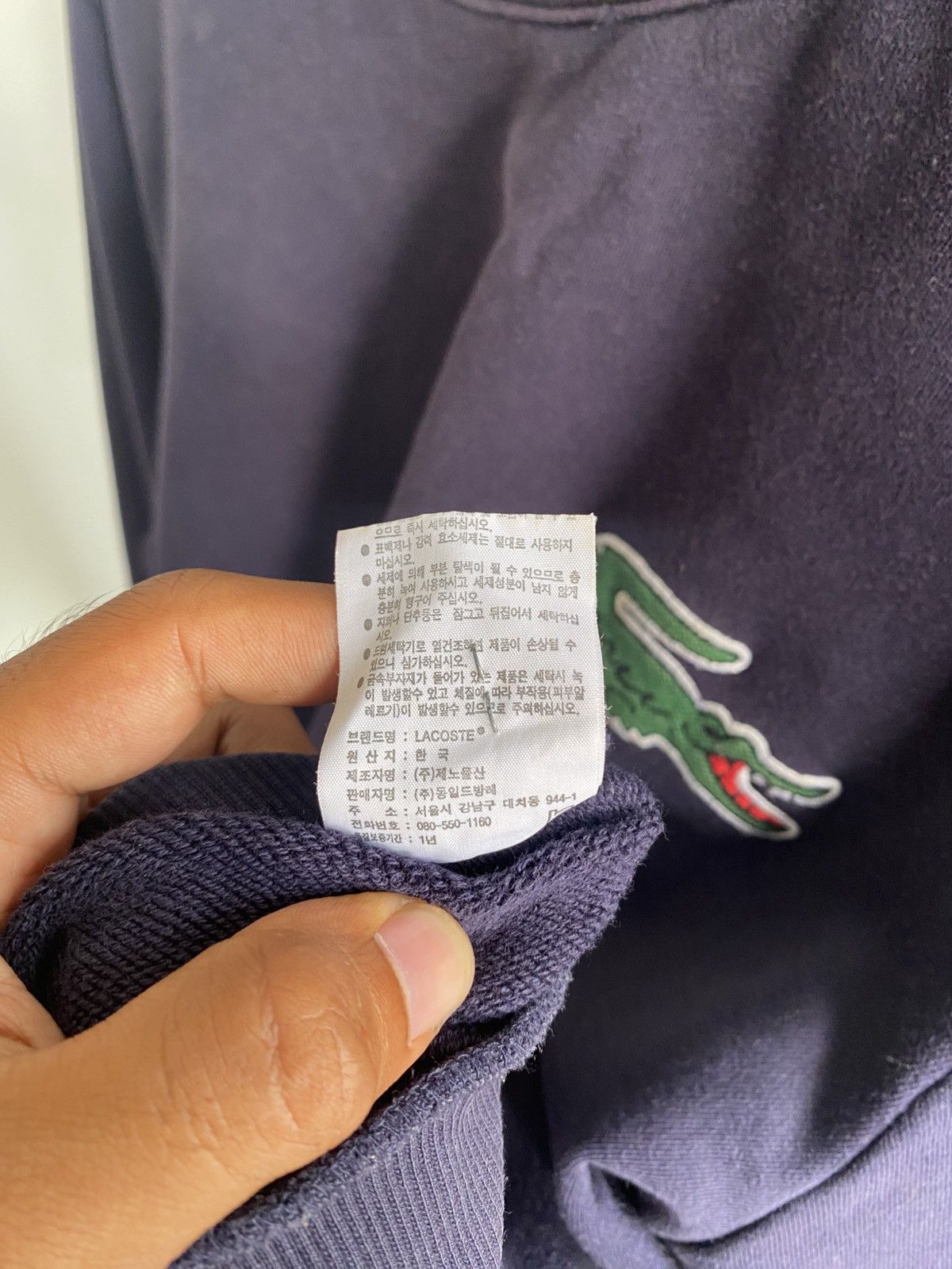 Lacoste 🔥 🔥 OFFER ME NOW ‼️ VTG Rare LACOSTE Sweatshirt on patches Size US L / EU 52-54 / 3 - 8 Thumbnail