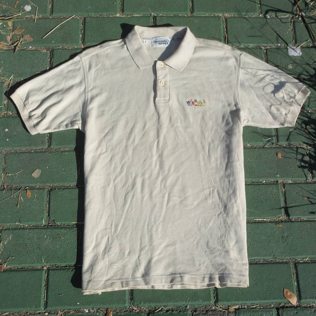Missoni Missoni Sport Polo shirt in beige colour way Size Large Size US L / EU 52-54 / 3 - 2 Thumbnail