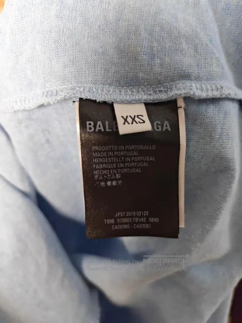 Balenciaga Balenciaga Waves Short Sleeve Size US XXS / EU 40 - 4 Thumbnail