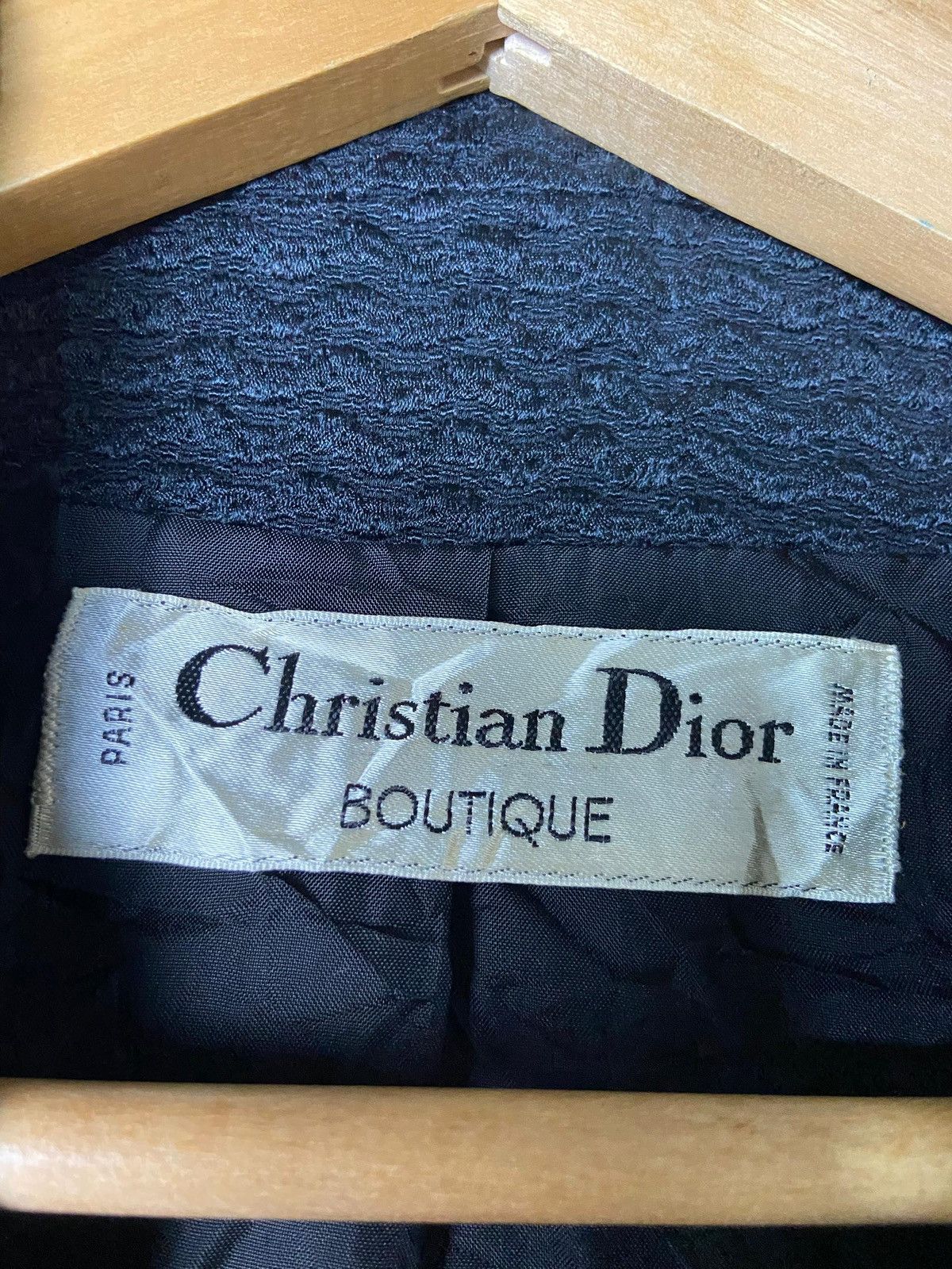 Christian Dior Monsieur × Designer × Vintage Vintage Christian Dior Boutique Silk Bar Jacket (118) Size US XXS / EU 40 - 8 Thumbnail