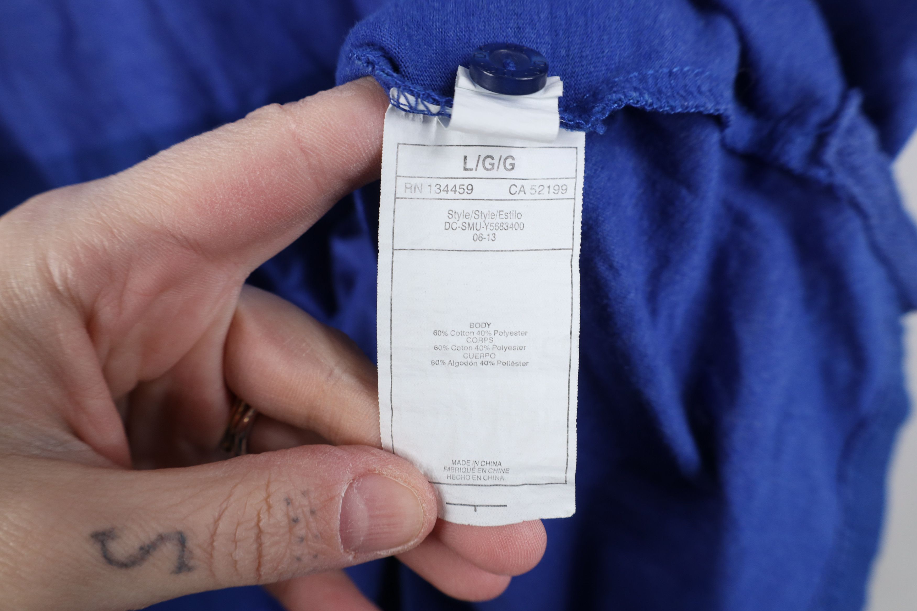 Vintage Vintage 90s Y2K DC Shoes Skateboarding Block Polo Shirt Size US L / EU 52-54 / 3 - 8 Thumbnail