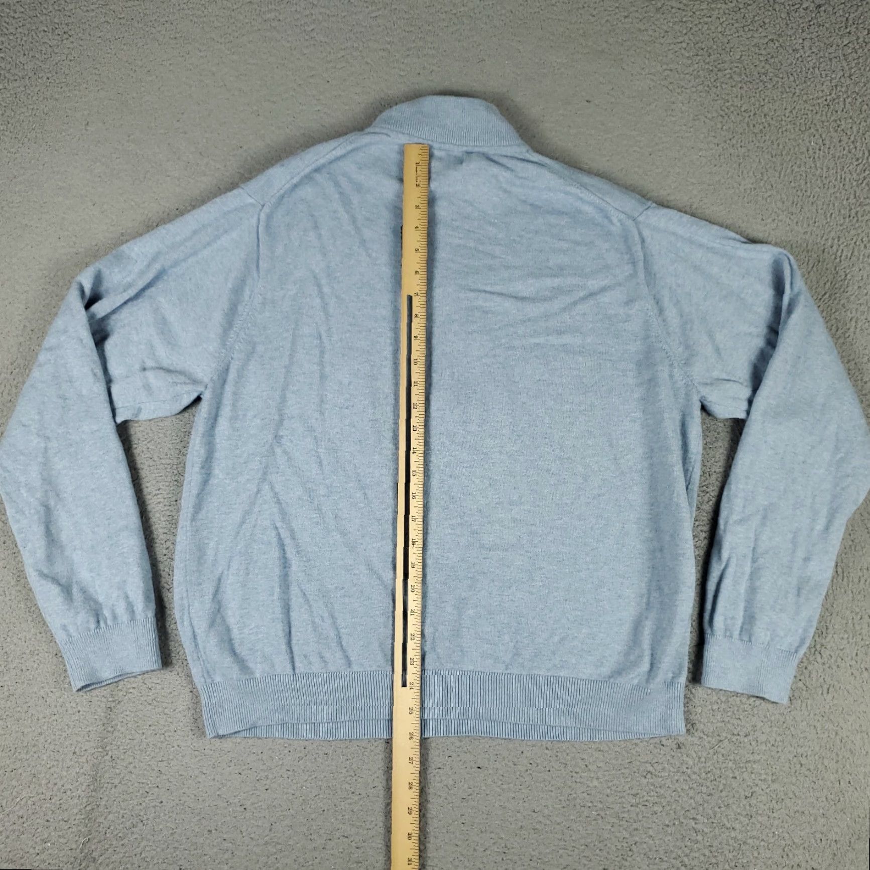 Vineyard Vines VINEYARD VINES Sweater Mens XL Blue 1/4 Zip Pullover Knit Long Sleeve Regular Fit Size US XL / EU 56 / 4 - 7 Thumbnail