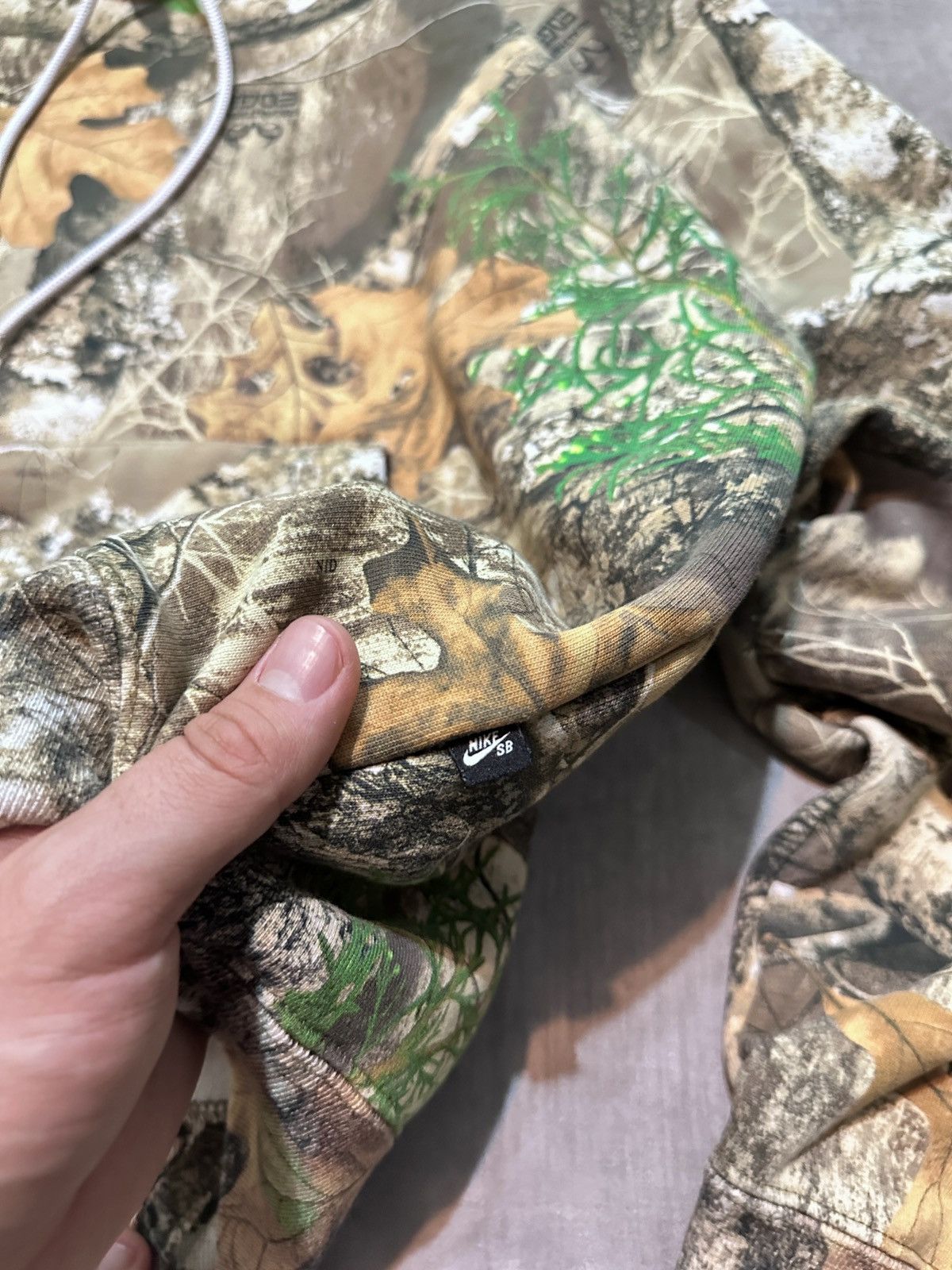 Nike × Vintage Nike Sb Y2K Realtree Hoodie Streetwear Size US M / EU 48-50 / 2 - 4 Thumbnail