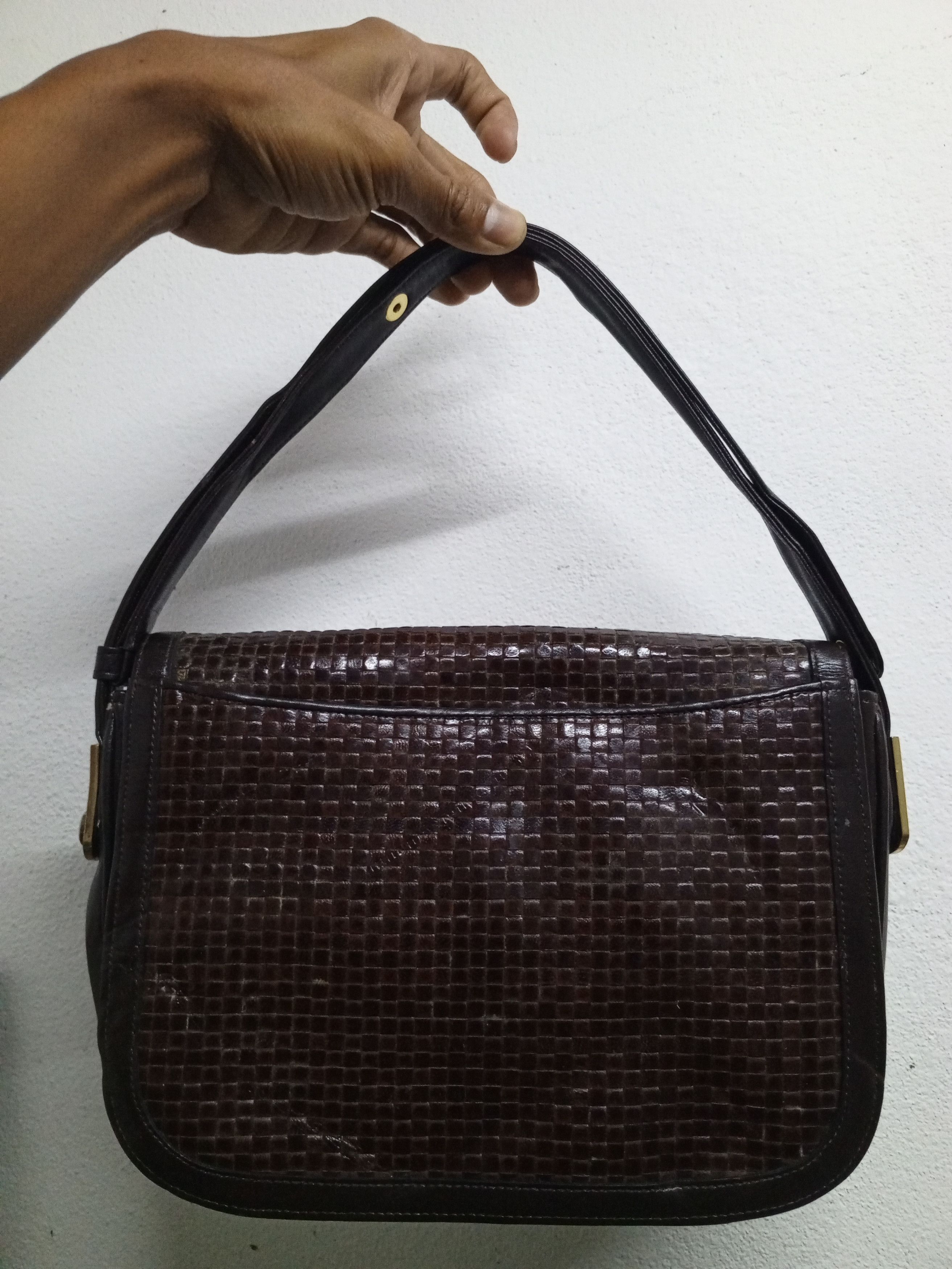 Oscar De La Renta Vintage Japan brand 🔥Oscar De La Renta Leather 🔥 Size ONE SIZE - 2 Thumbnail