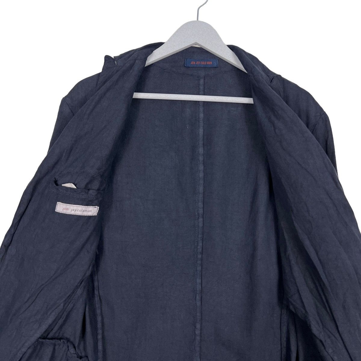 Other 🔥 JEY COLE MAN LINEN SUIT LAZER JACKET MADE IN ITALY Size US S / EU 44-46 / 1 - 13 Thumbnail