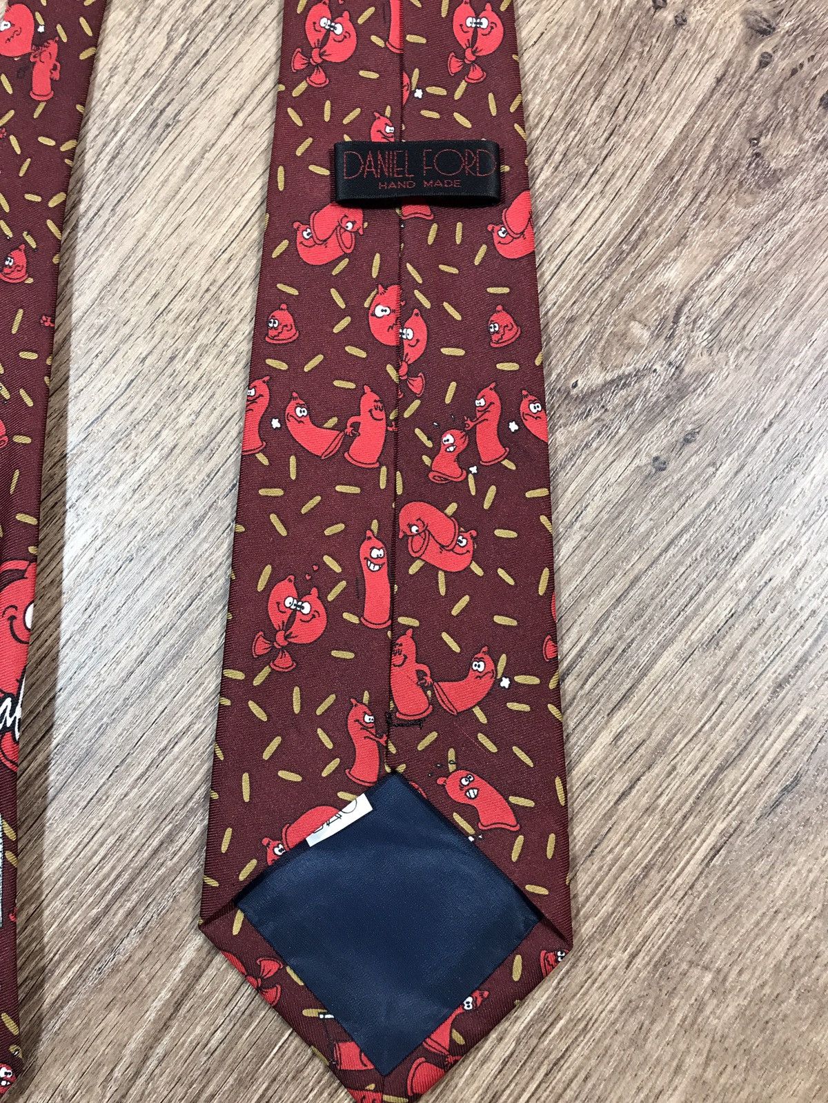Vintage Funny Tie With Condoms Size ONE SIZE - 8 Thumbnail