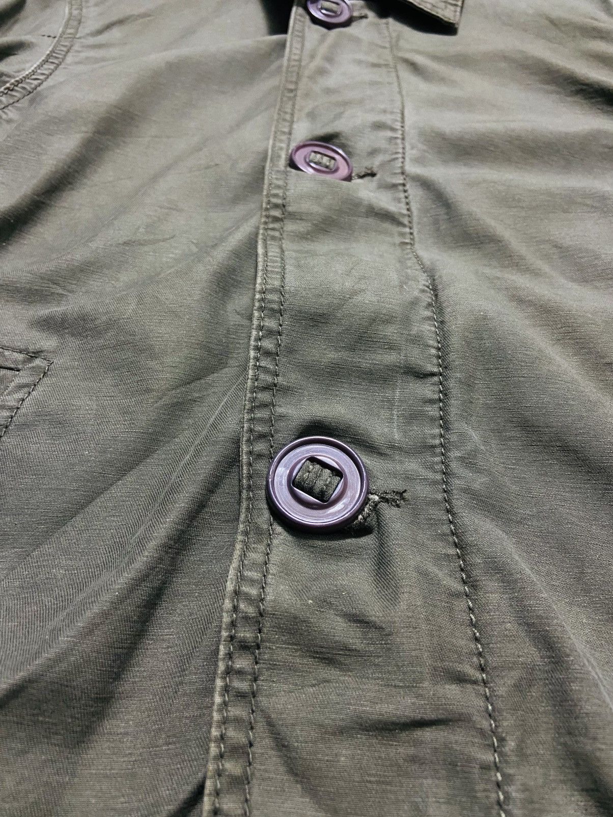 Japanese Brand Back Number Military Style Jacket Size US M / EU 48-50 / 2 - 9 Thumbnail