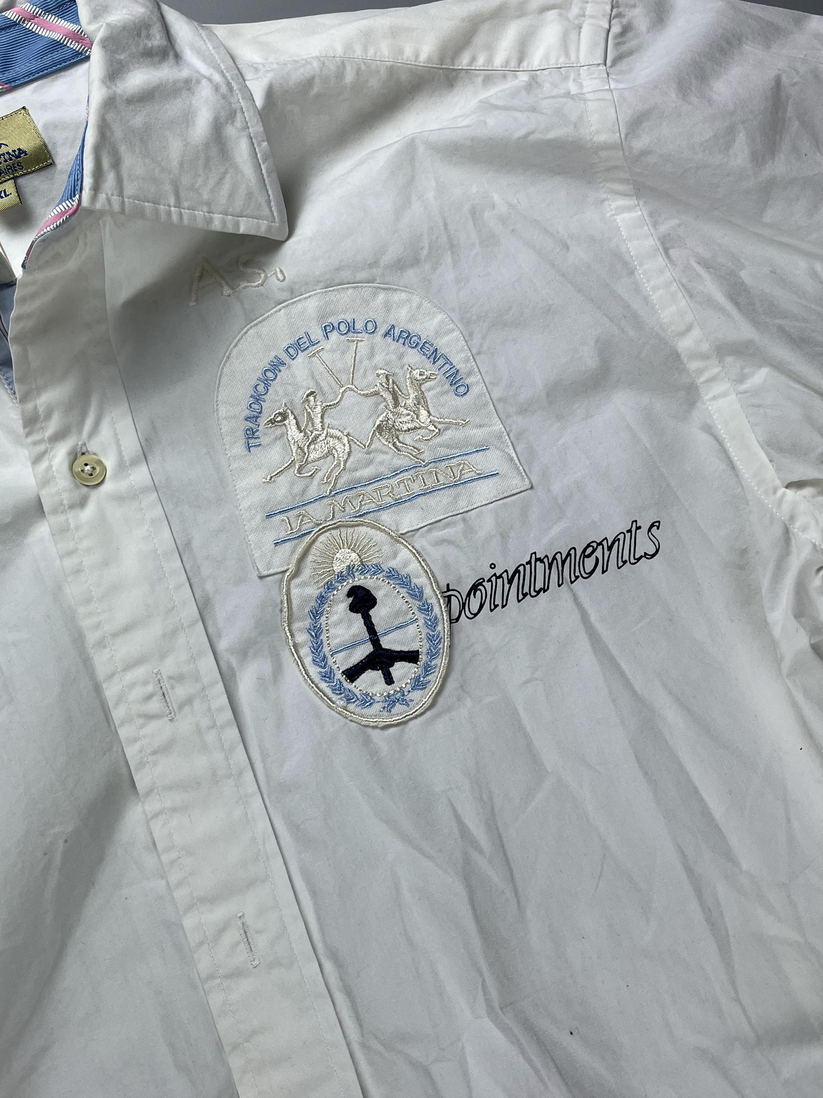 La Martina × Vintage La Martina Vintage Shirt Size US L / EU 52-54 / 3 - 3 Thumbnail