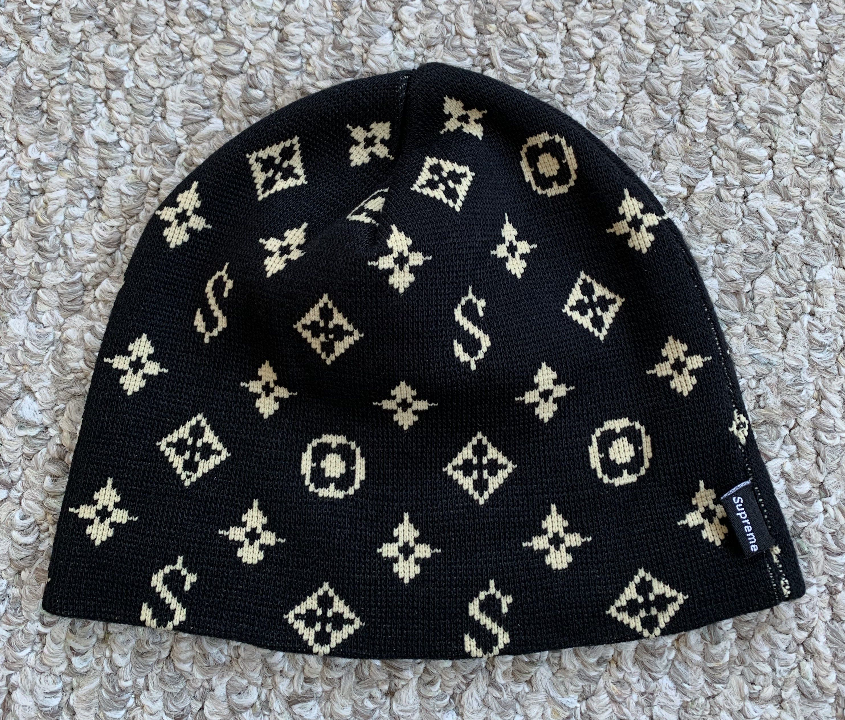 Supreme S/S 2000 Supreme Monogram Beanie | Grailed