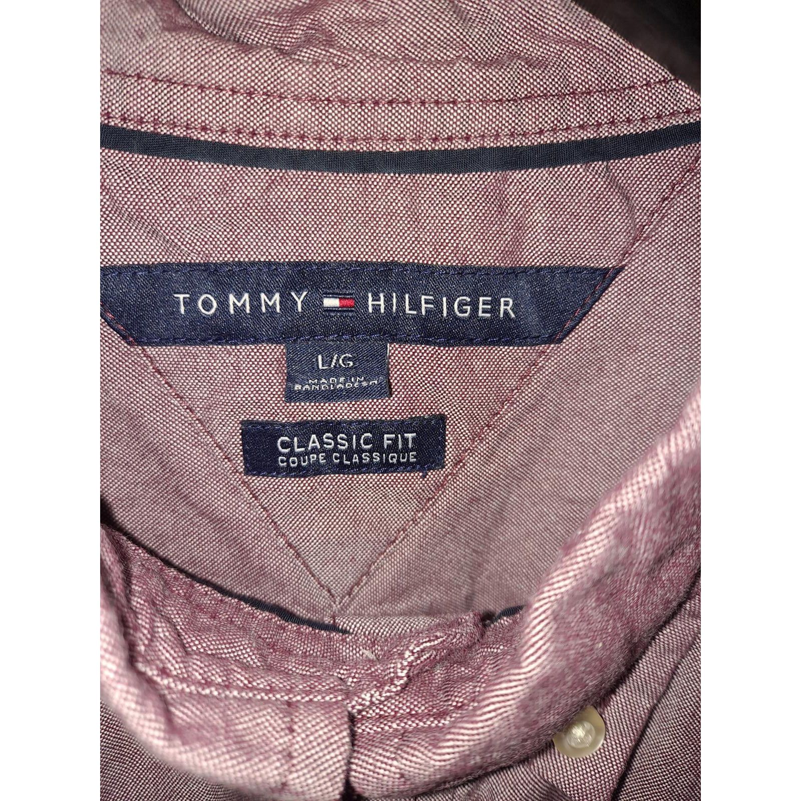 Tommy Hilfiger Tommy Hilfiger Classic Fit Button Up Long Sleeve Size Large Size US L / EU 52-54 / 3 - 4 Thumbnail
