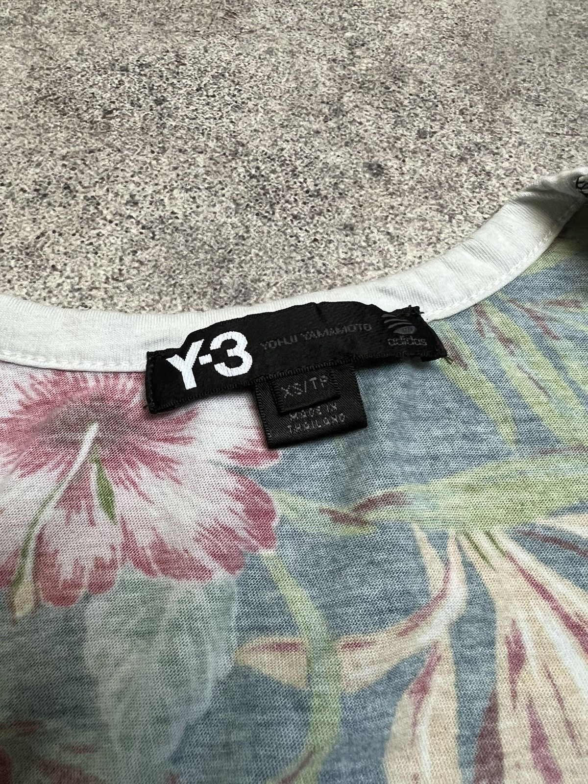 Adidas × Y-3 × Yohji Yamamoto Y-3 Yohji Yamamoto Adidas floral tank top Size US XS / EU 42 / 0 - 7 Thumbnail