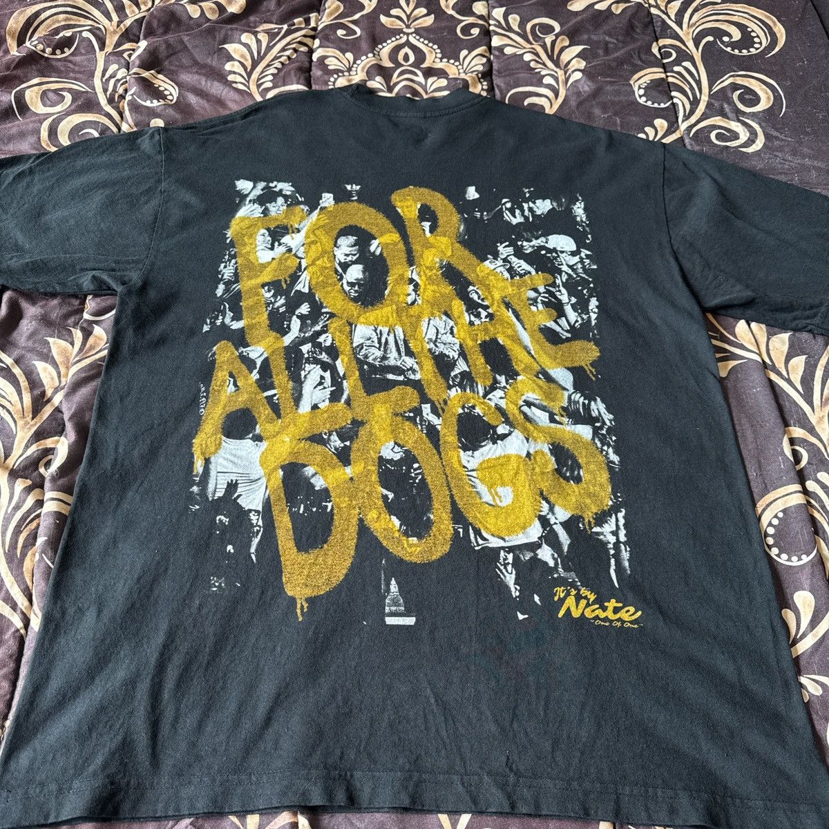 Los Angeles Apparel ItsByNate Drake For All The Dogs Oversized Screenprint Tee Size US L / EU 52-54 / 3 - 3 Thumbnail