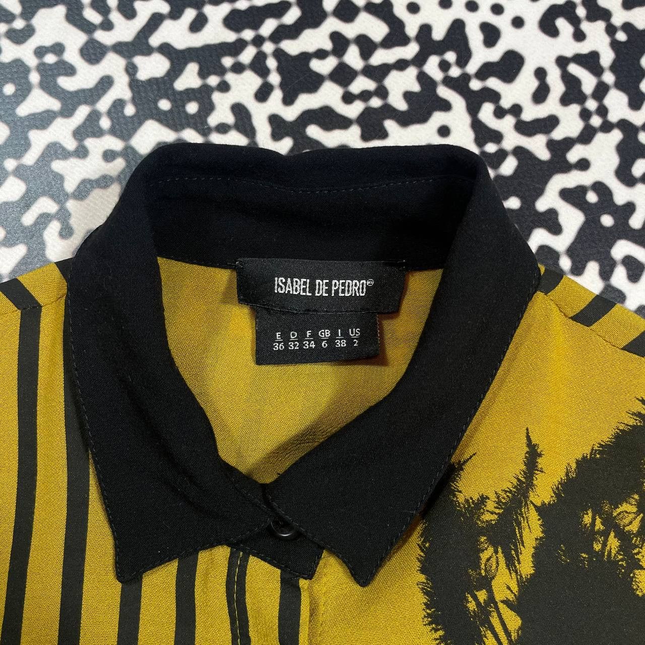 Japanese Brand Vintage Y2K Isabel De Pedro Luxury Abstract Japanese Shirt Size S / US 4 / IT 40 - 19 Thumbnail