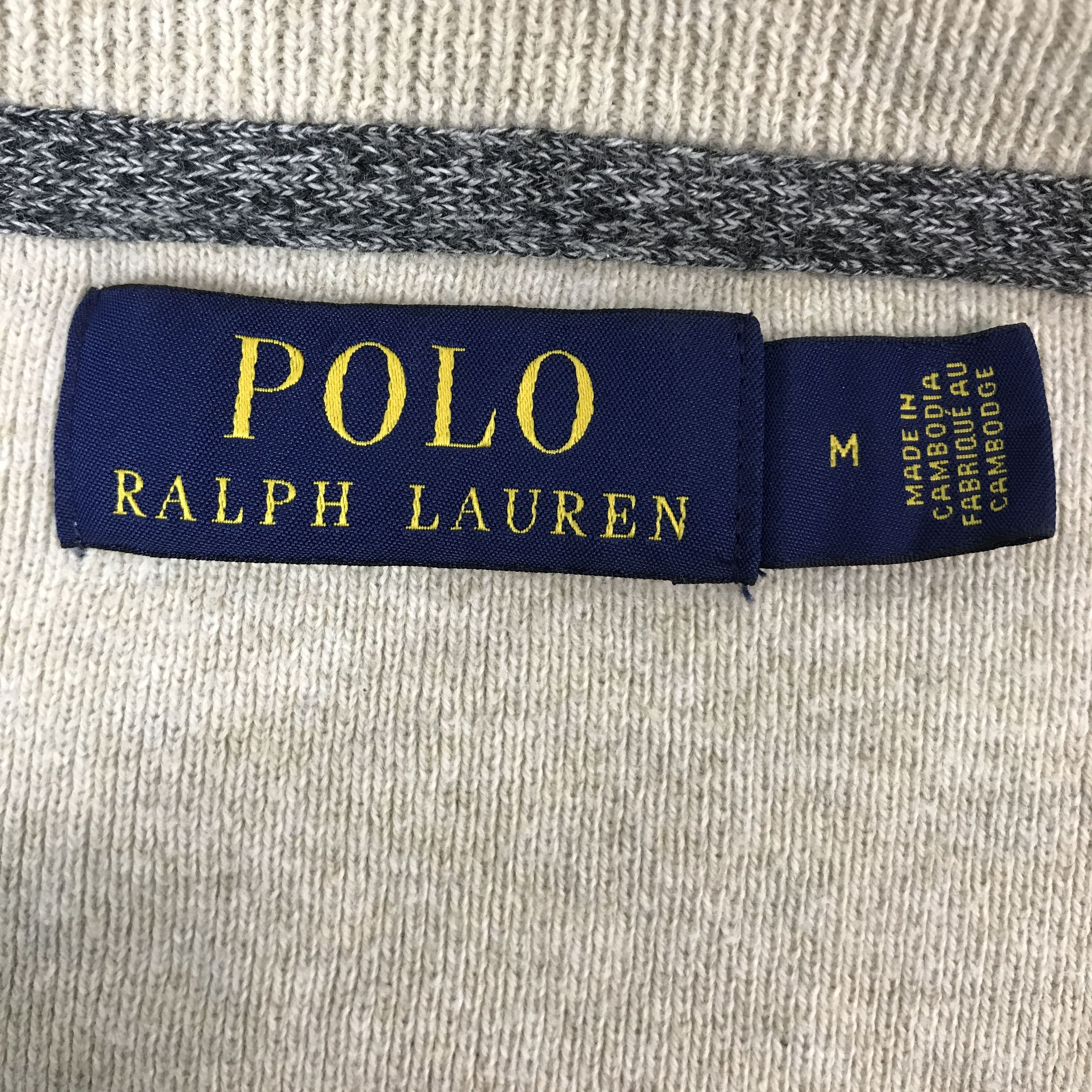Polo Ralph Lauren POLO RALPH LAUREN KNITWEAR SWEATSHIRT JACKET Size US M / EU 48-50 / 2 - 11 Thumbnail