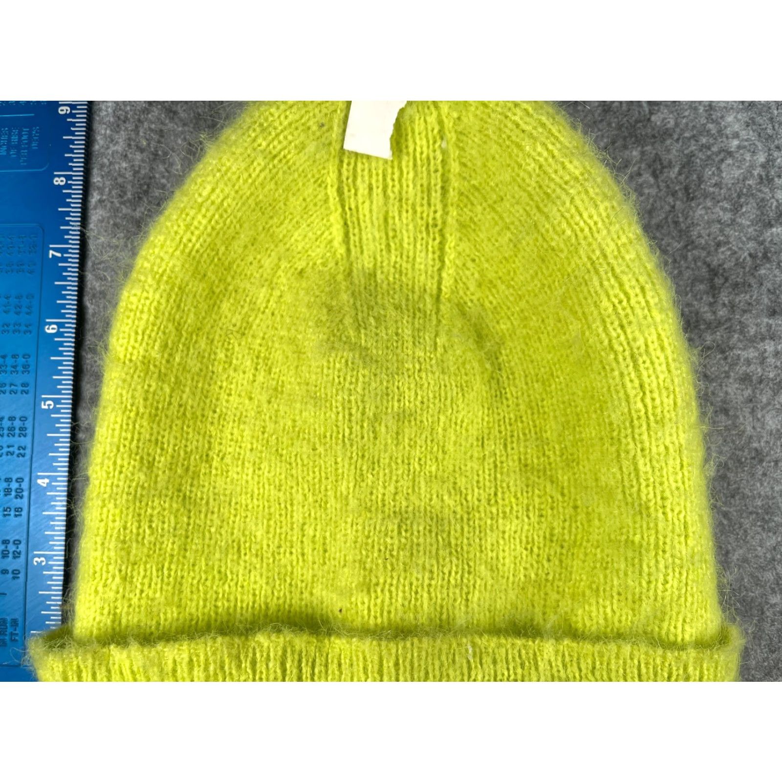 Vintage A New Day Hat Women One Size Neon Green Knit Jewel Embellished Poly NEW Size ONE SIZE - 3 Thumbnail