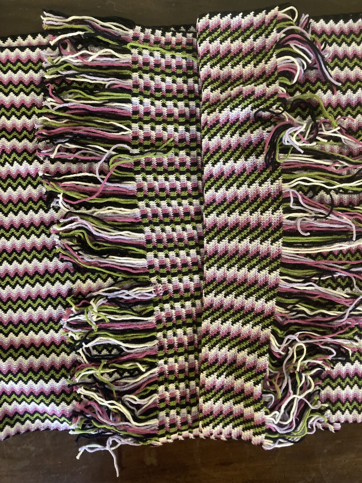 Missoni Sciarpa originale Missoni fantasia zig zag iconica Size ONE SIZE - 7 Thumbnail