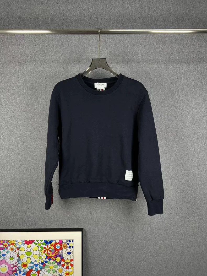 Thom Browne Thom Browne Knit Sweatshirt With Stripes-dmc Size US M / EU 48-50 / 2 - 1 Thumbnail