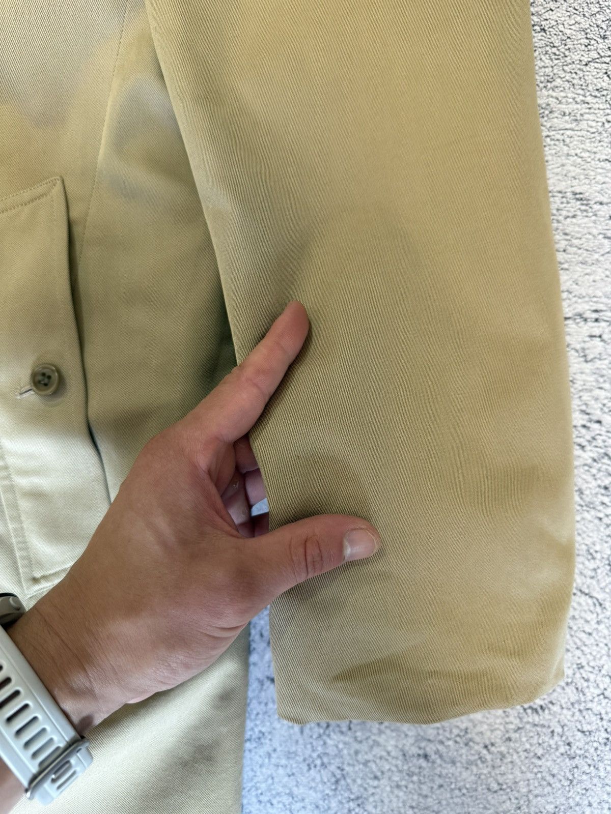 Burberry Burberrys Men Vintage Beige Trench Coat Nova Check Size US S / EU 44-46 / 1 - 17 Thumbnail