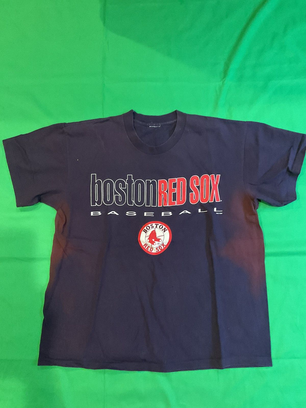 MLB × Vintage Vintage Navy and red Boston Red Sox baseball tee Size US L / EU 52-54 / 3 - 1 Thumbnail