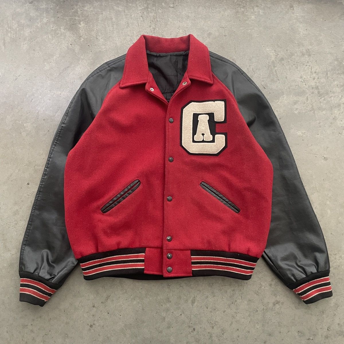 Vintage Vintage Cardinals Letterman Varsity Jacket Size US L / EU 52-54 / 3 - 1 Thumbnail