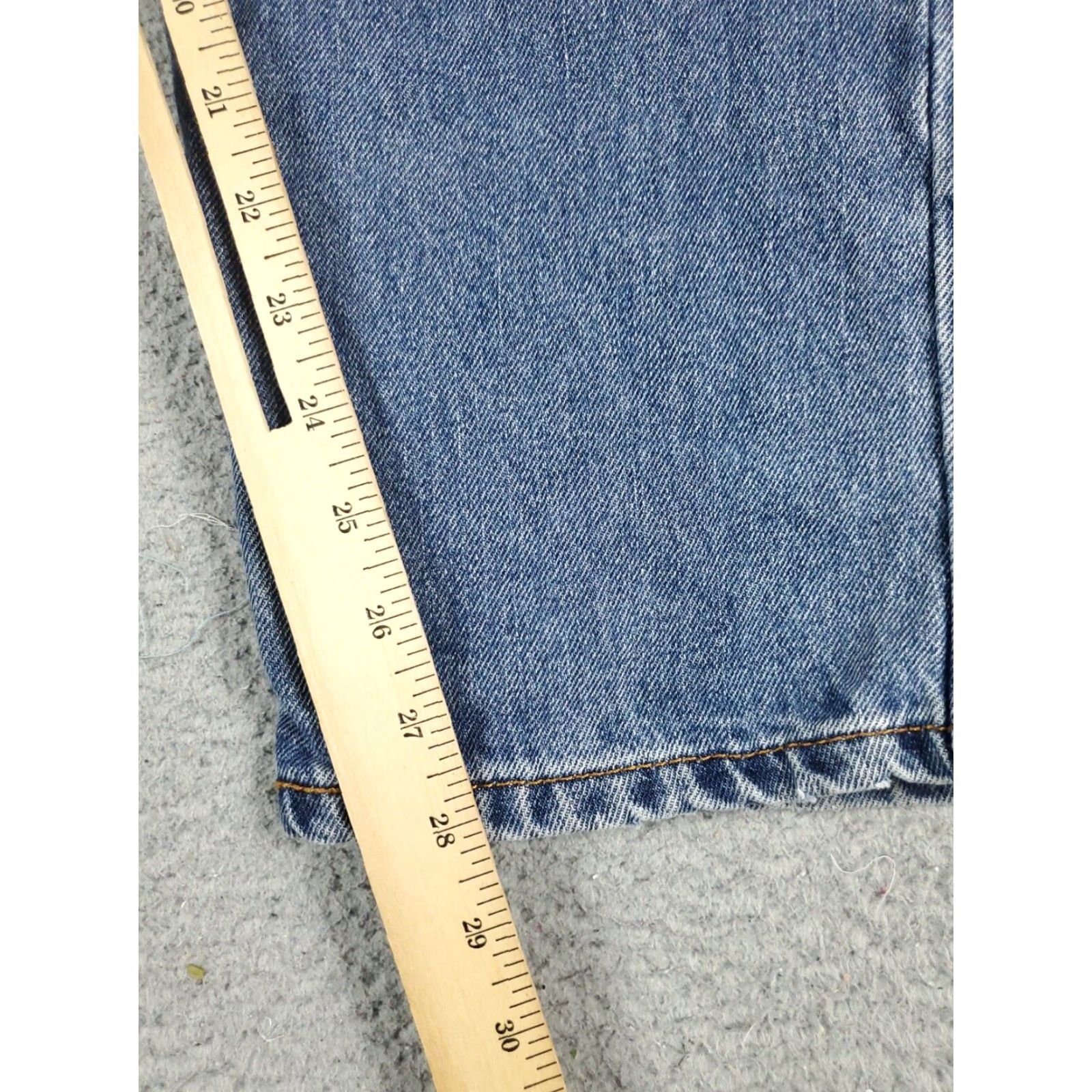 Levi's Levis Mens 505 Straight Leg Jeans 38x29 Extra Large Blue Denim Pants Size US 38 / EU 54 - 5 Thumbnail