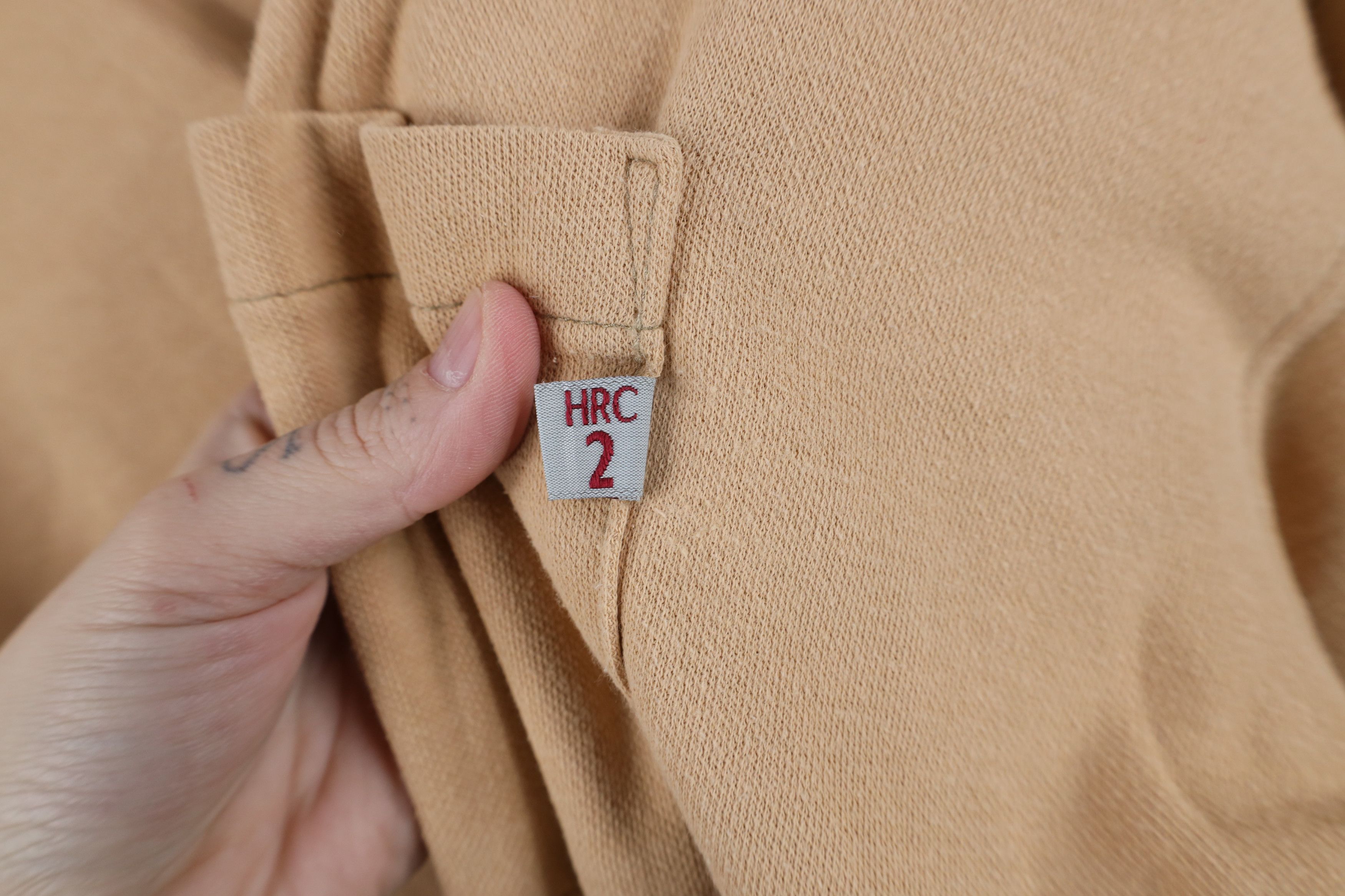 Vintage Tyndale FR Flame Resistant Thermal Henley T-Shirt Beige USA Size US XL / EU 56 / 4 - 6 Thumbnail