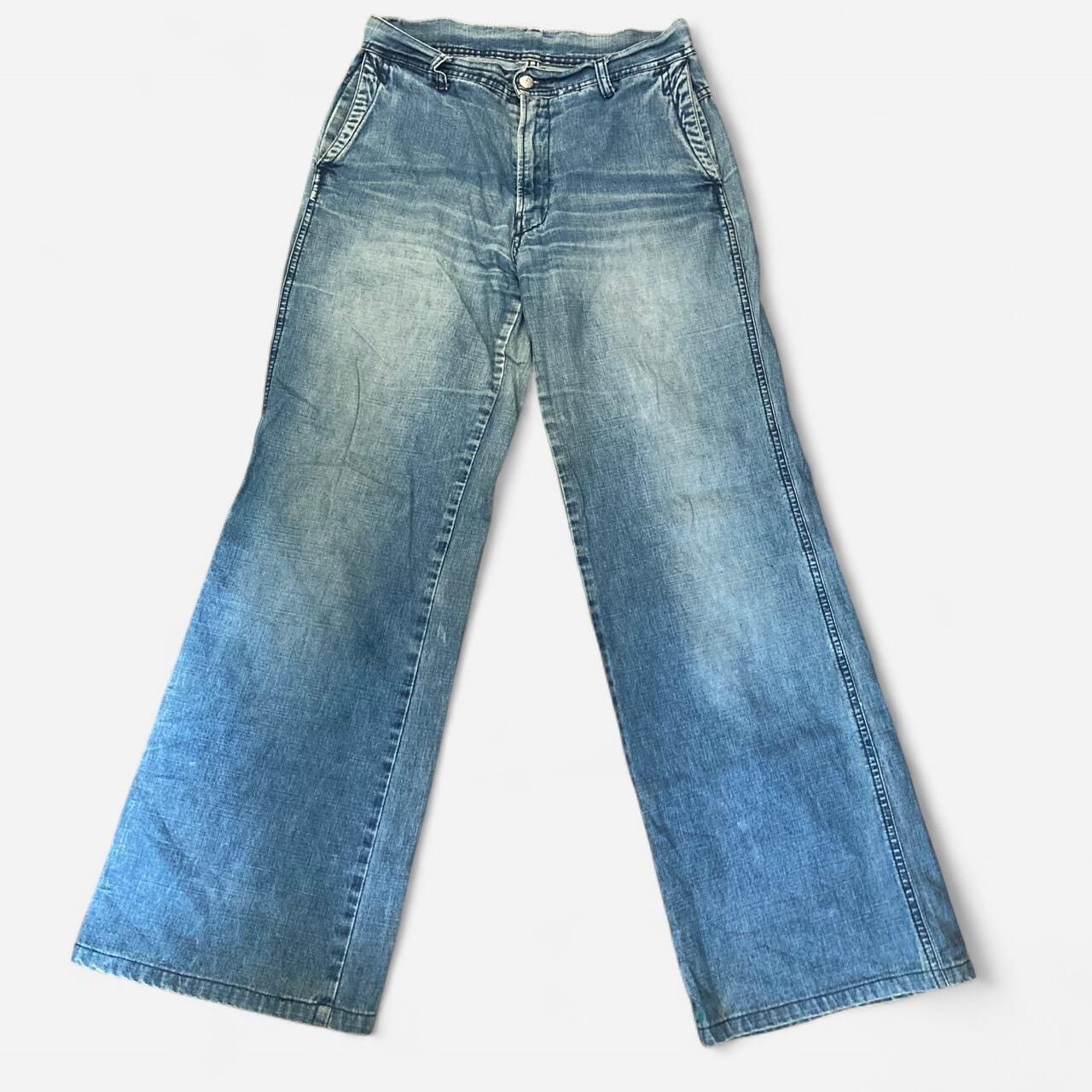 Diesel Diesel factory Deadstock VICIOUS no butt pockets flare jeans Size 29" - 2 Thumbnail