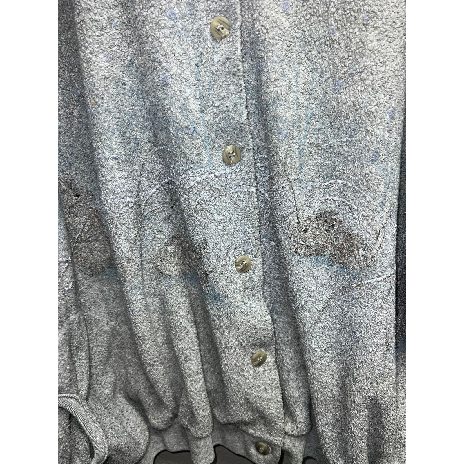 Vintage Vintage Artisans Cardigan Sweatshirt Sweater Bunny Snow VTG Size XL / US 12-14 / IT 48-50 - 8 Thumbnail
