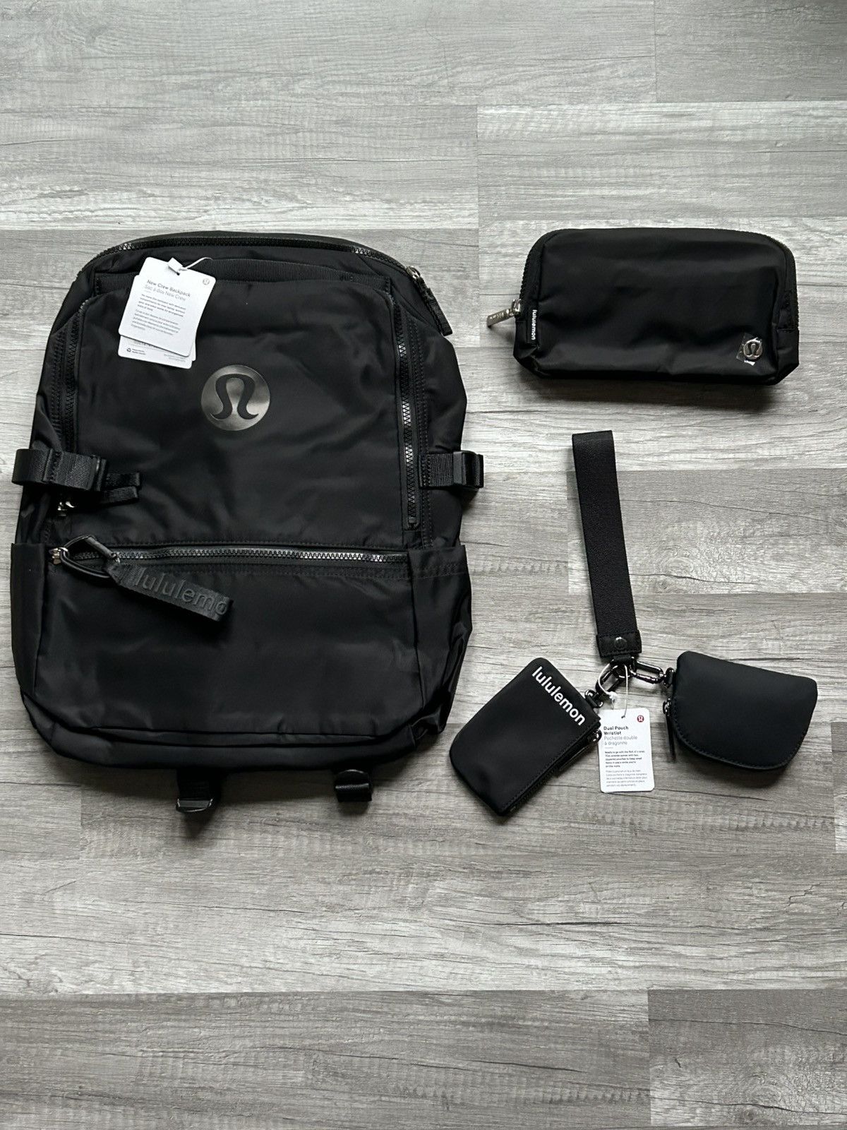 Lululemon Lululemon Bundle Backpack Belt Bag Keychain Wristlet Size ONE SIZE - 1 Thumbnail