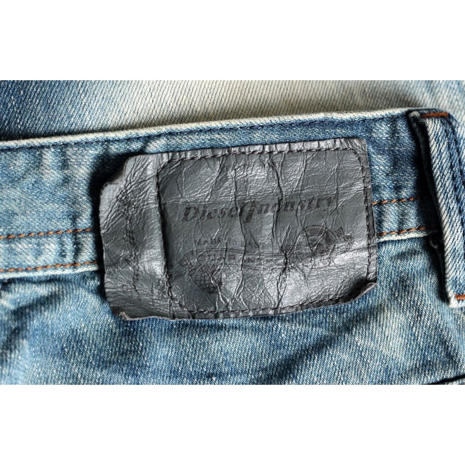 Diesel DIESEL THAVAR 0816K Slim Skinny Jeans Men Size W29 L30 DZ6573 Size US 29 - 4 Thumbnail