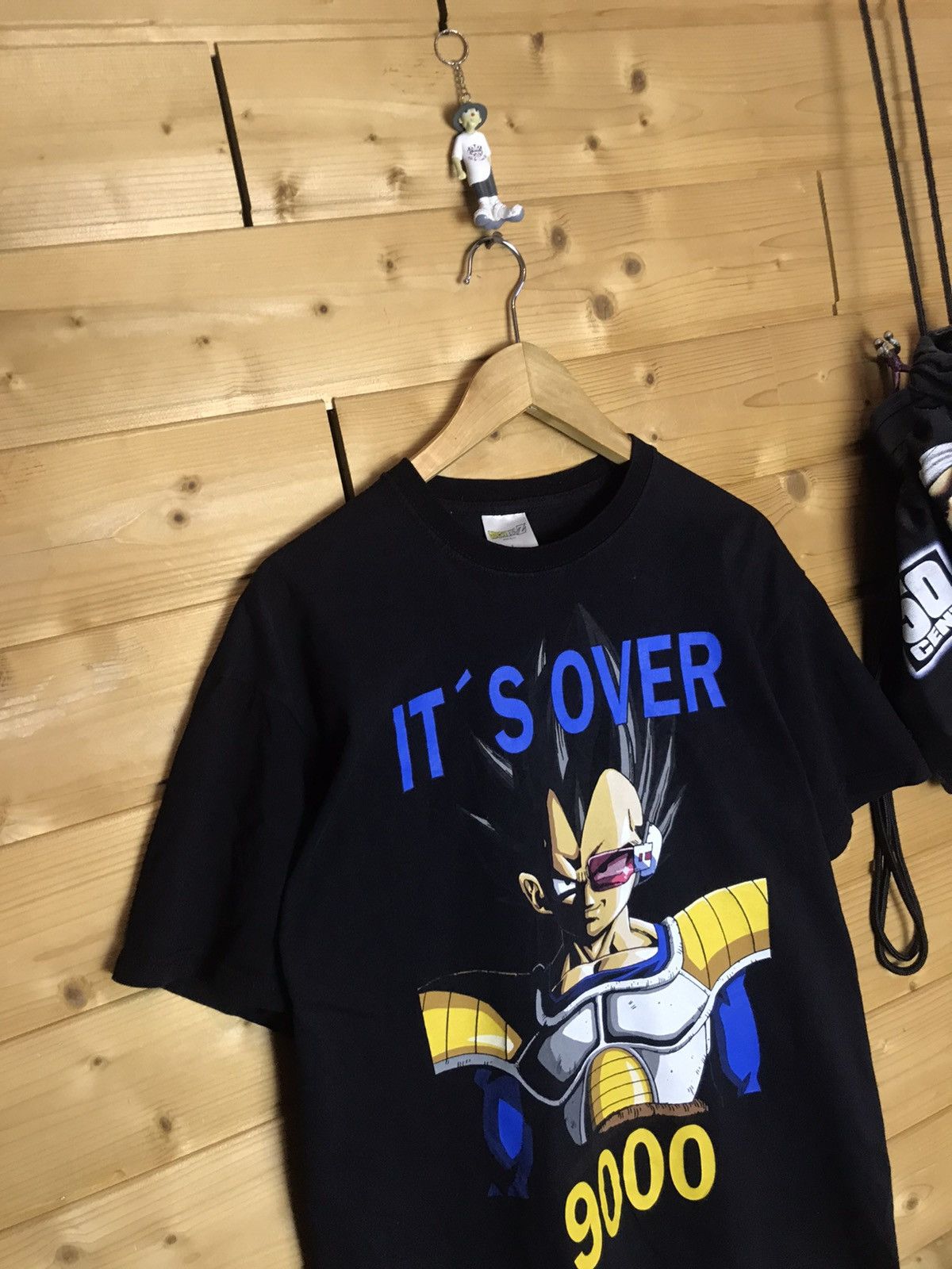 Anime Vintage 00s Dragon Ball Z it’s over 9000 t-shirt Size US L / EU 52-54 / 3 - 2 Thumbnail