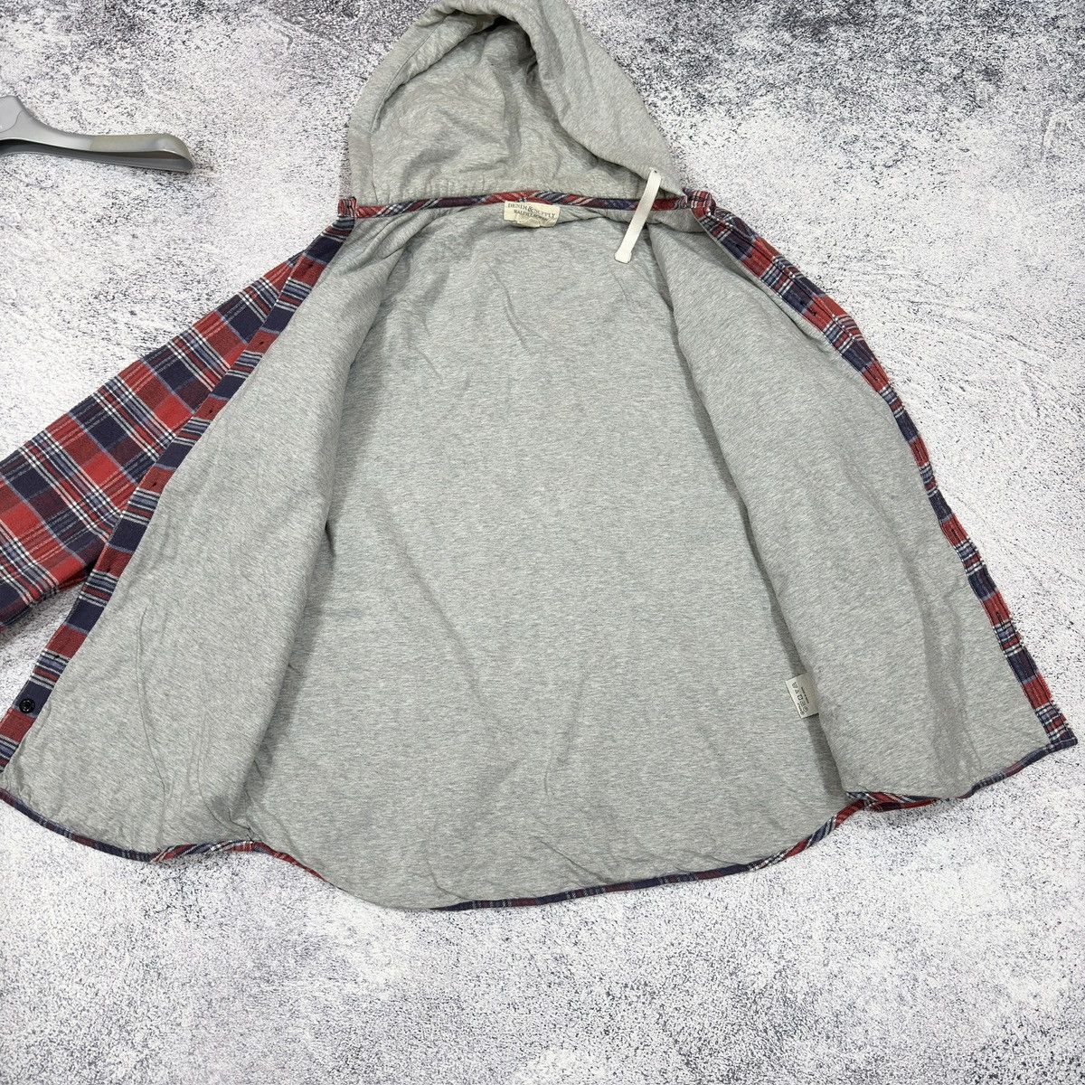 Denim & Supply Ralph Lauren × Designer × Ralph Lauren RL Denim & Supply Mens Hooded Cotton Overshirt XL size Size US XL / EU 56 / 4 - 10 Thumbnail