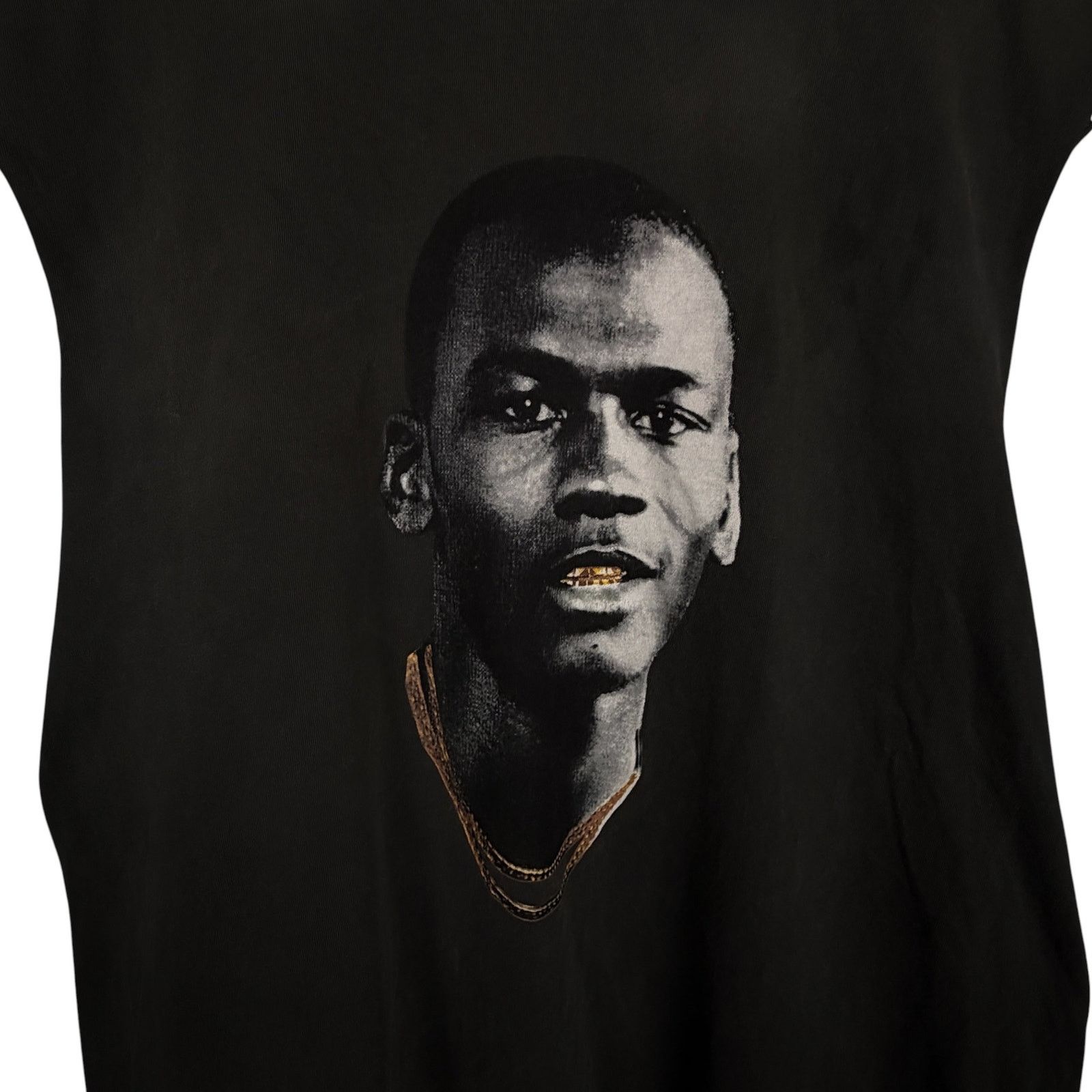 Other I Hate Snkrs Men's XL Gray Graphic Michael Jordan Sleeveless Size US XL / EU 56 / 4 - 3 Thumbnail