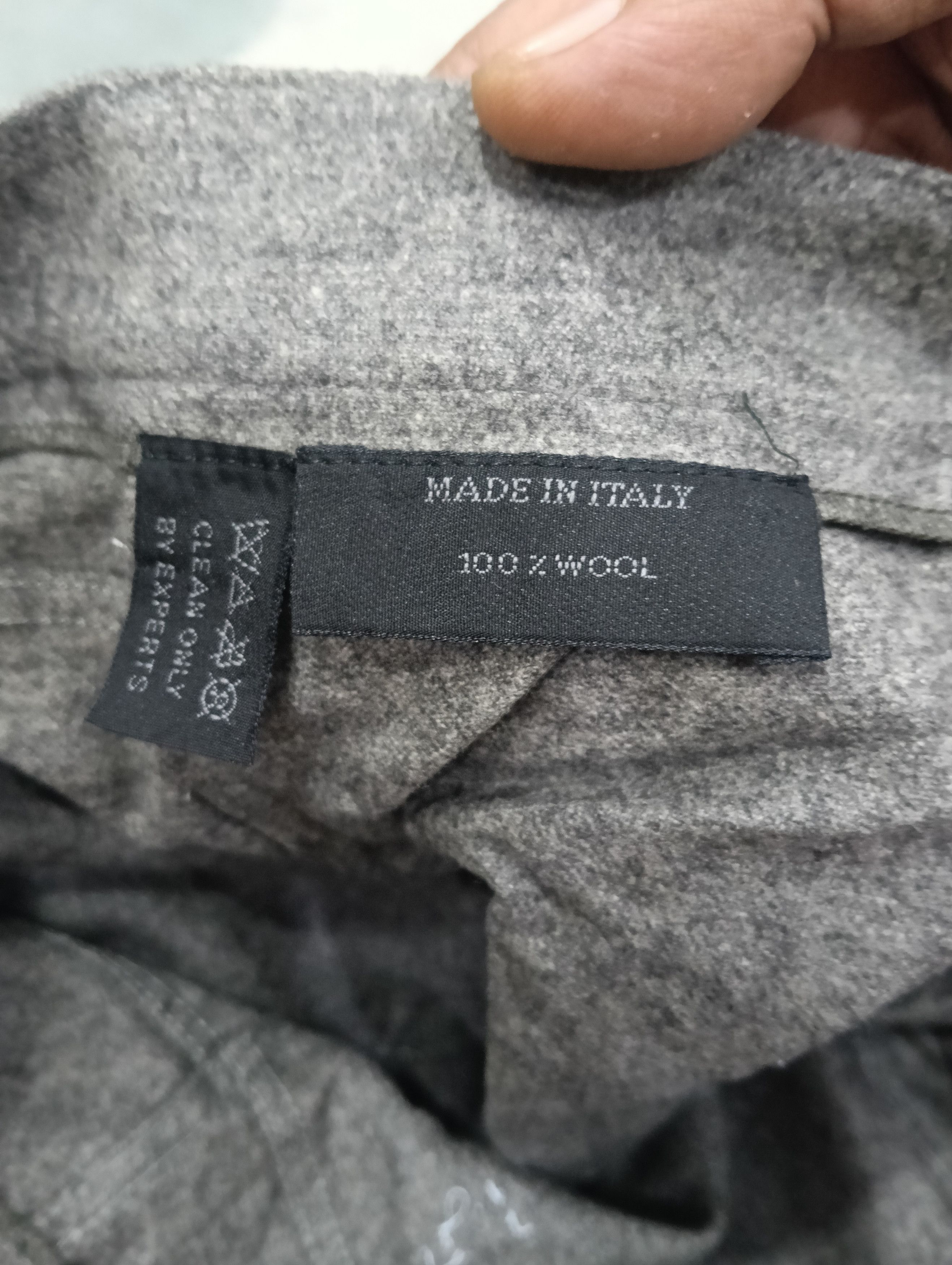 Prada Vintage Prada Wool Relax Pant Size US 30 / EU 46 - 9 Thumbnail