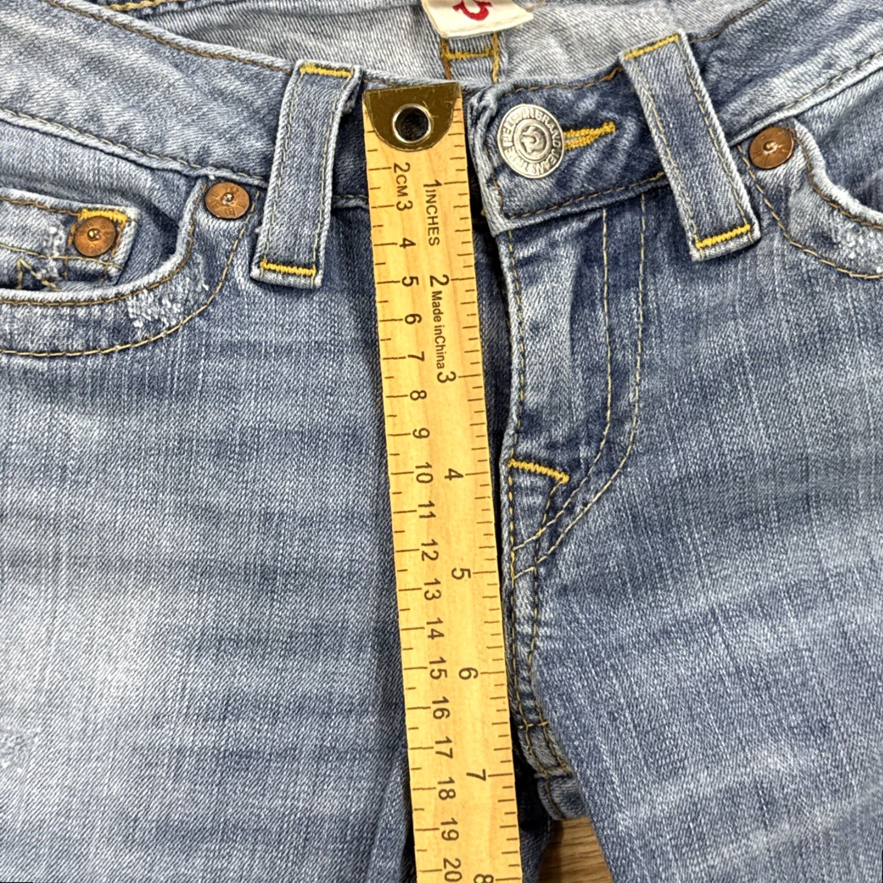 True Religion True Religion Jeans Skinny Womens Size 27 Blue Low Rise Denim 33in Inseam Size 27" / US 4 / IT 40 - 6 Thumbnail