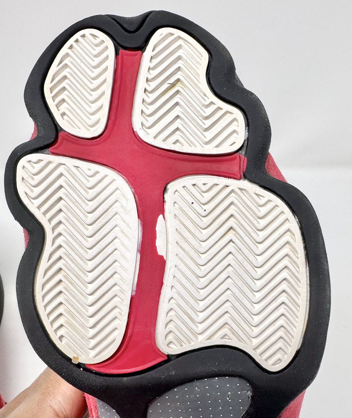 Jordan Brand × Nike Nike Air Jordan XIII 13 Cherry 2017 Retro size 10.5 Size US 10.5 / EU 43-44 - 15 Thumbnail