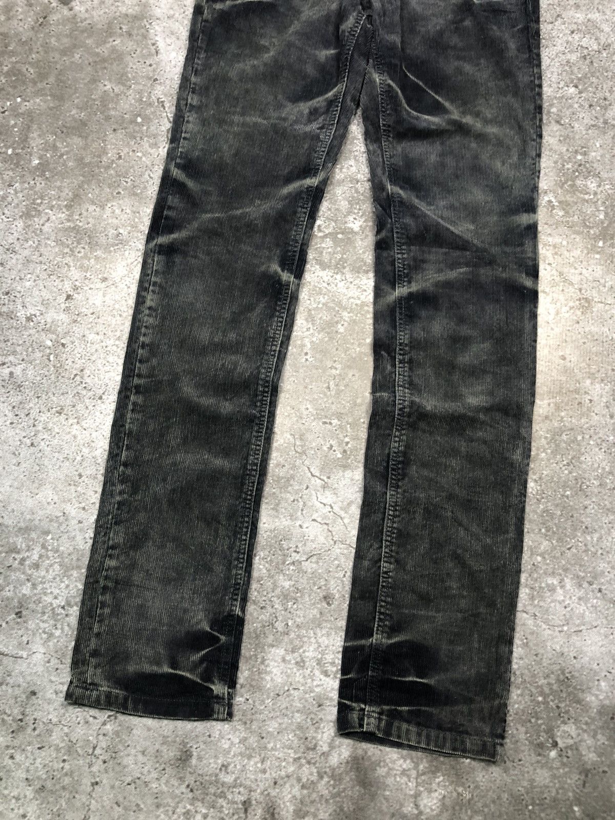 Neil Barrett BLACK BARRETT By Neil Barrett Bleached Corduroy Pants Size US 29 - 3 Thumbnail
