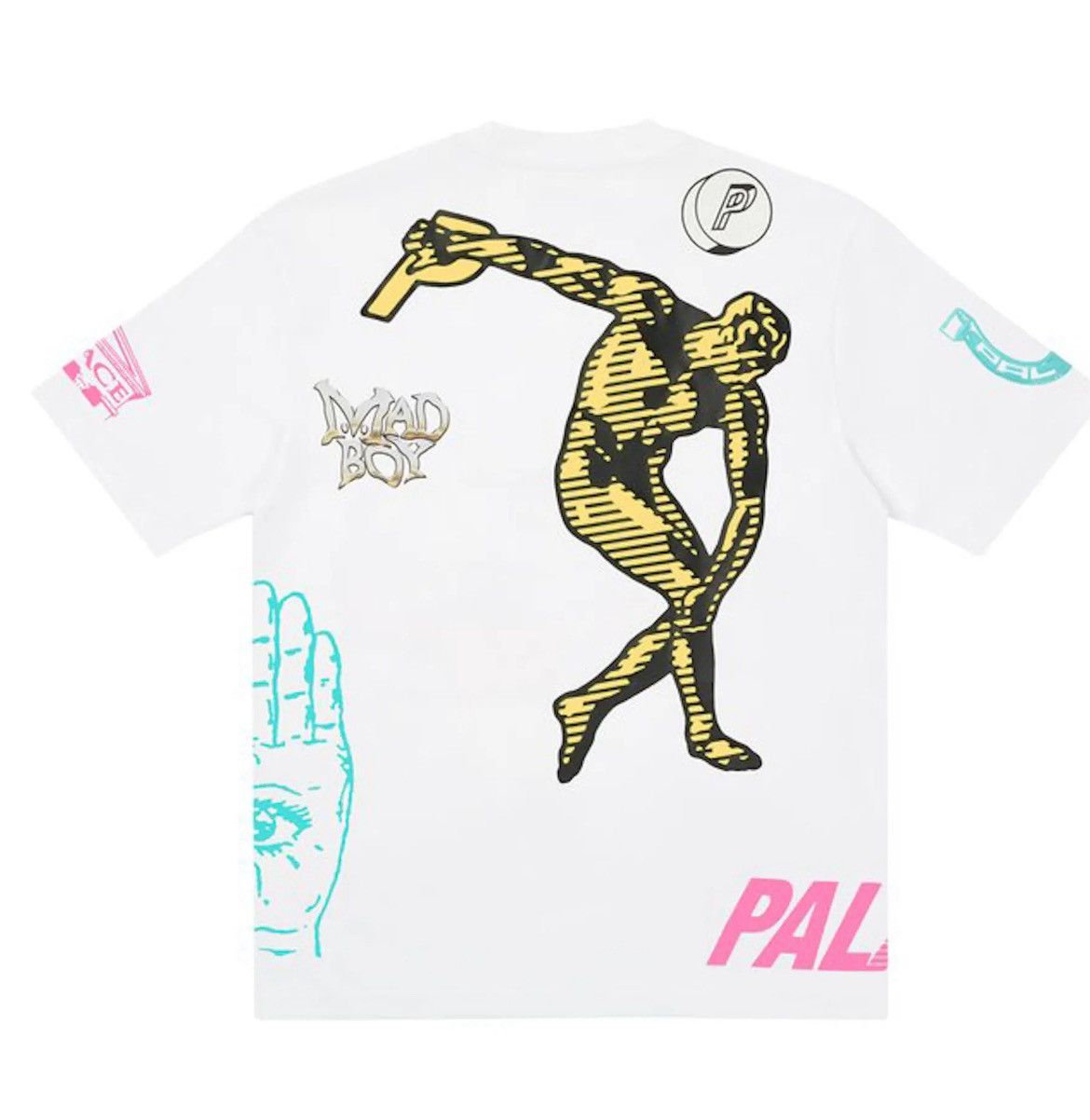 Palace Palace x Cannondale Mad Boy SS Tee White Size US L / EU 52-54 / 3 - 2 Thumbnail
