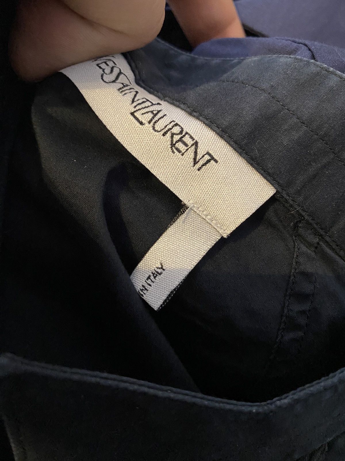 Yves Saint Laurent Black 2007 YSL Shirt Size US M / EU 48-50 / 2 - 15 Thumbnail