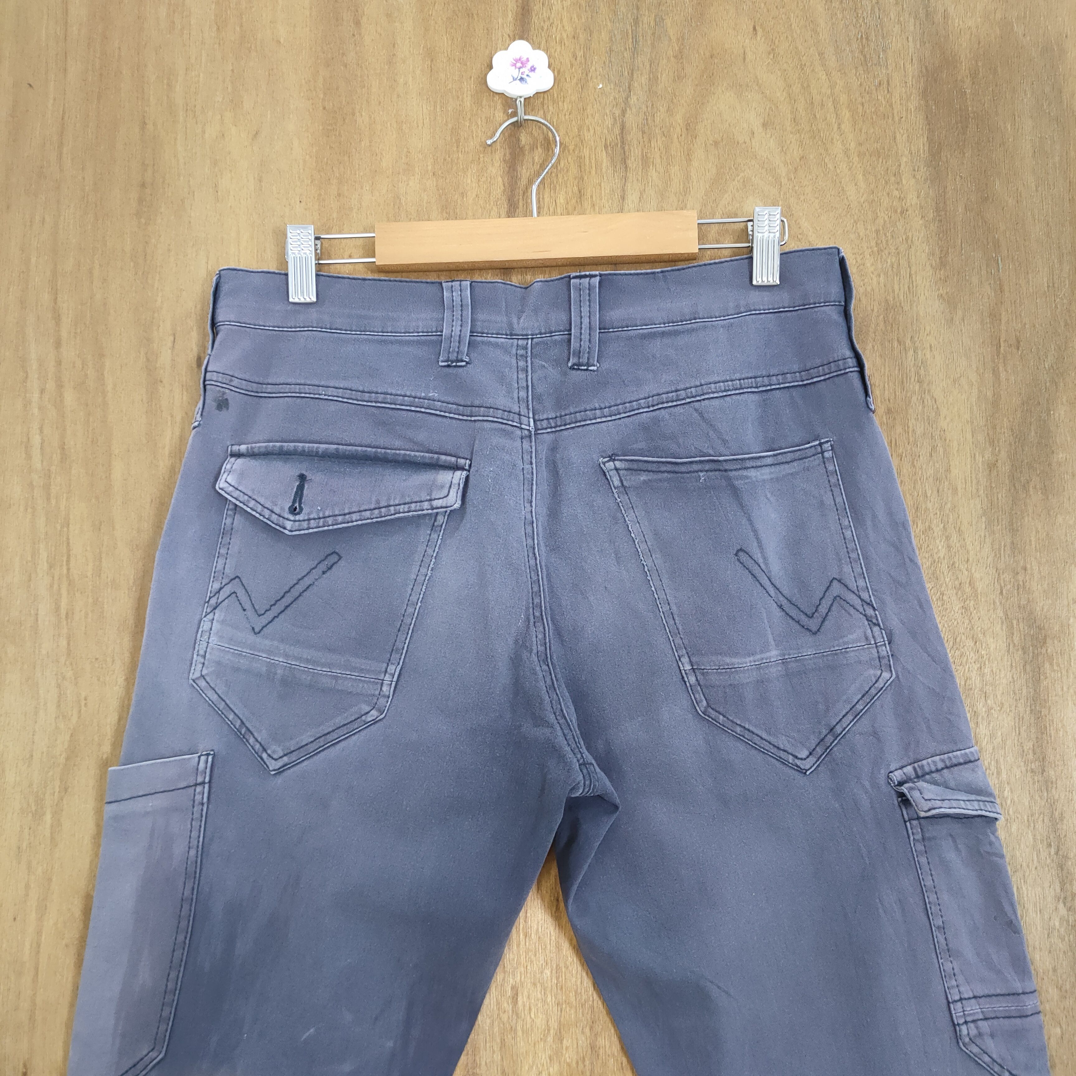 Japanese Brand VINTAGE JAPANESE BRAND FADED CARGO PANTS Size US 32 / EU 48 - 8 Thumbnail