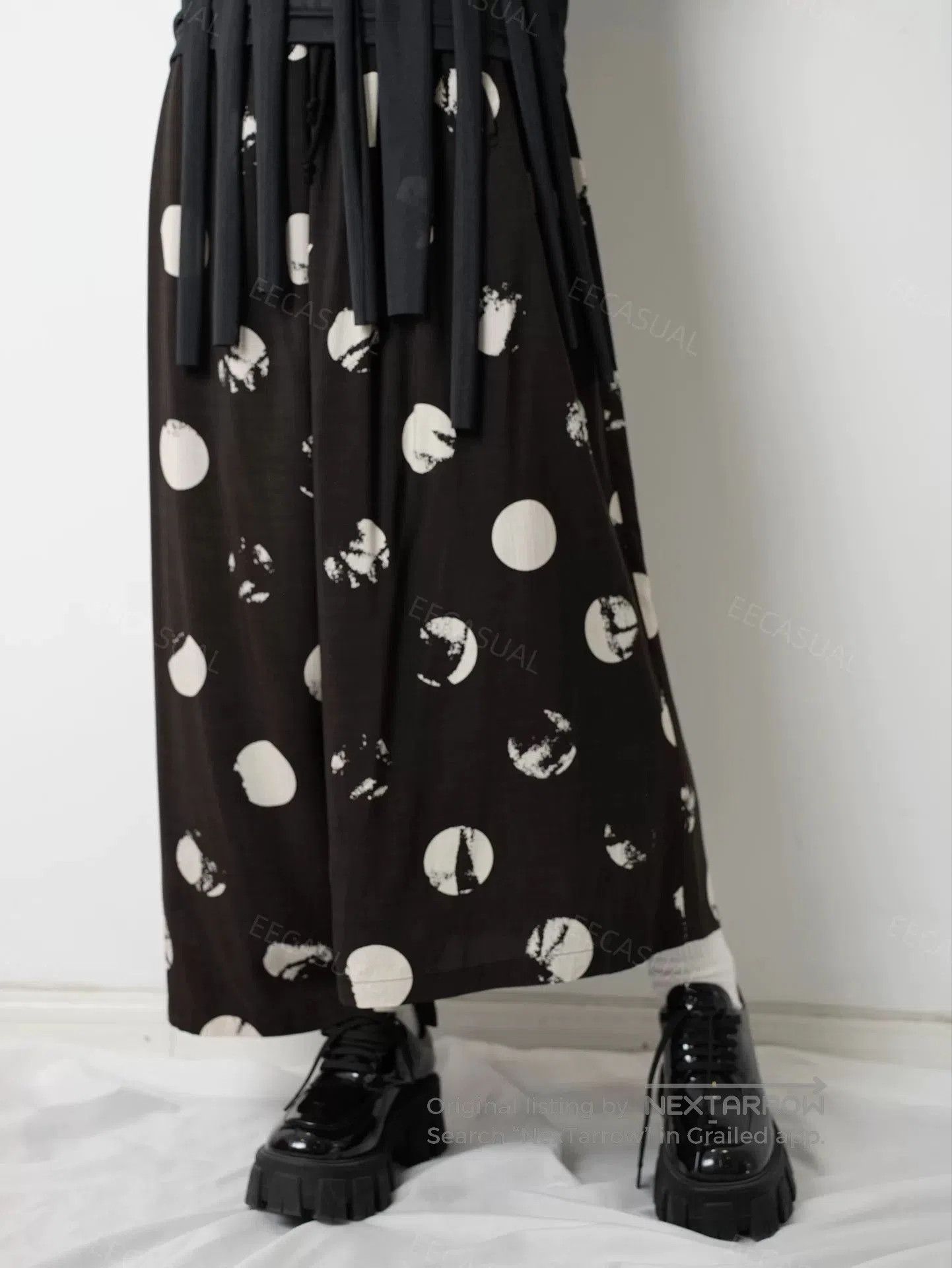 Yashi Yamamuri Yohji Yamamoto Asymmetrical Wide Leg Pants. Size 25" / US 0 / IT 36 - 6 Thumbnail