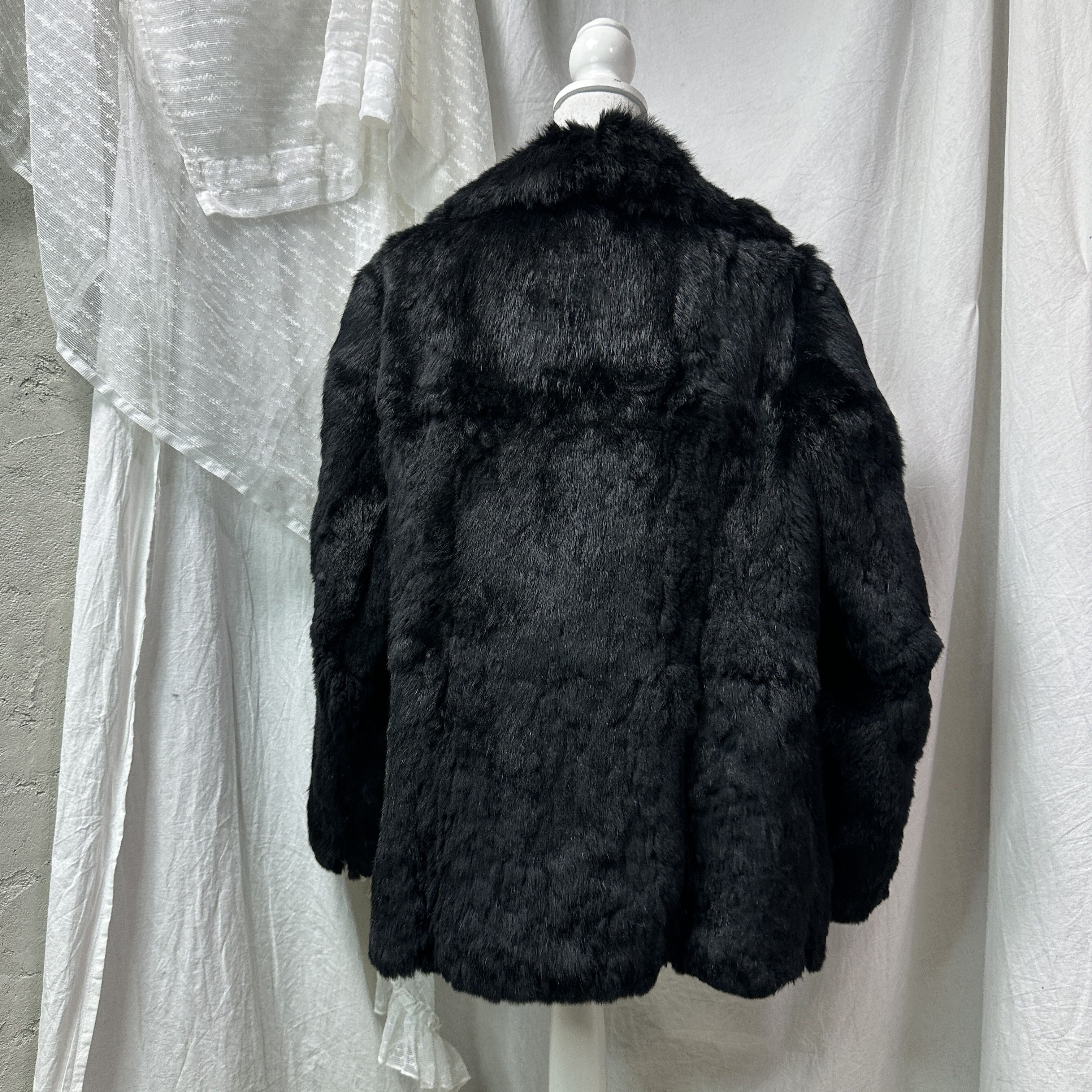Vintage Vintage Old Money Classy Real Rabbit Fur 90s Size M / US 6-8 / IT 42-44 - 3 Thumbnail