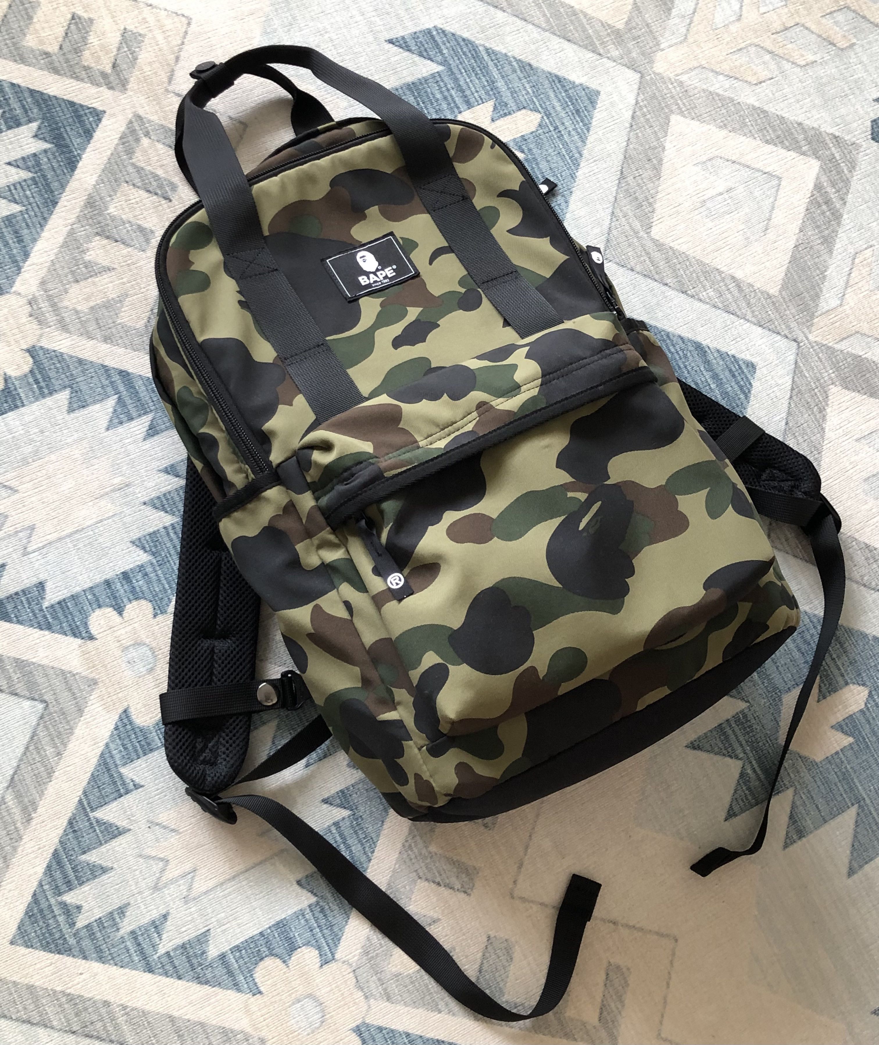 Bape 1ST CAMO BACKPACK Size ONE SIZE - 4 Thumbnail