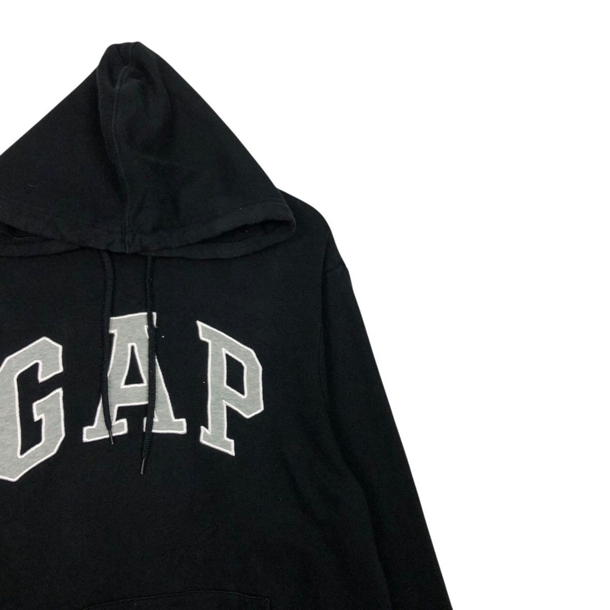 📌Vintage Hoodie Pull Over Anorak Gap Big Logo Embroidery