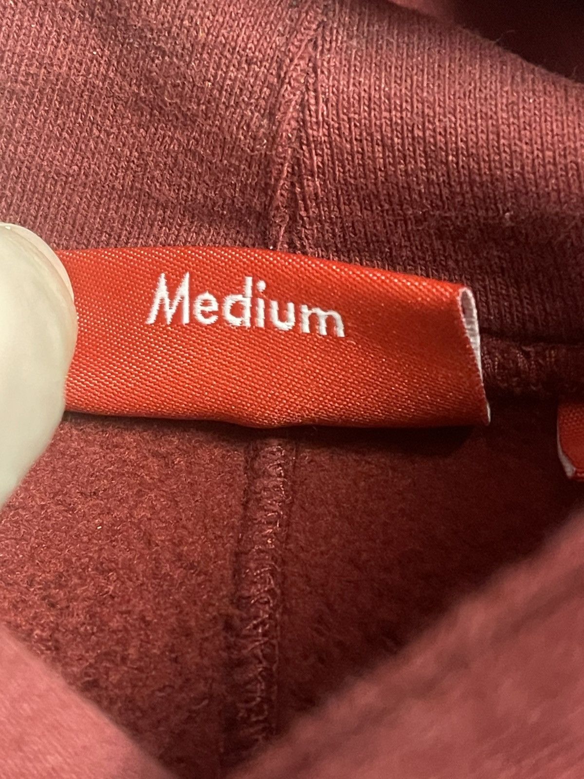 Supreme Size M - Supreme US-NY Red Hoodie Brand New! Size US M / EU 48-50 / 2 - 10 Thumbnail