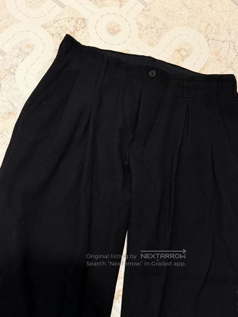 Yohji Yamamoto Yohji Yamamoto Men's Wool Pants 3. Size US 39 - 2 Thumbnail