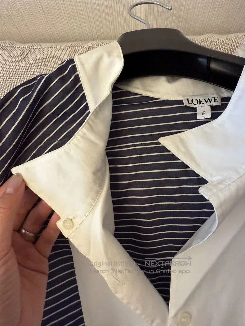 Loewe Loewe Striped Long Shirt S . Size US S / EU 44-46 / 1 - 2 Thumbnail