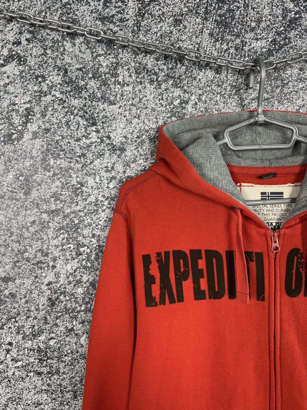 Napapijri Napapijri Full Zip Hoodie Expedition Staff Logo Outdoor XL Size US XL / EU 56 / 4 - 4 Thumbnail